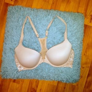 Victoria Secret Nude Racer back Demi Bra 36D